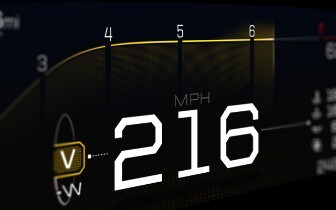 All-New Ford GT Supercar’s Digital Instrument Display 